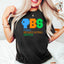 Protect Pbs Logo T-Shirt, Retro Public Broadcasting Service Tee 70S 80S Nostalgia Shirt For Classic Tv Fans, Save Pbs, Political Protest Tee