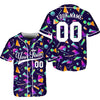 Personalized Retro 80s 90s Baseball Jersey, Custom Team Name Shirt, Vintage Baseball Jersey For Baseball Fans, Disco Man Outfit Shirt