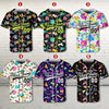 Personalized Retro 80s 90s Baseball Jersey, Custom Team Name Shirt, Vintage Baseball Jersey For Baseball Fans, Disco Man Outfit Shirt