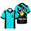 Personalized Neon Bowling Hawaiian Shirt for Men Women Kid Youth, Custom Name Bowling Shirt, Bowling Hawaiian Shirt, Bowling Party Shirt