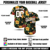 Personalized Hawaiian Baseball Jersey with Team Name Number, Custom Hawaii Floral Shirt for Men Women Youth Kid Jersey Button Down Shirt