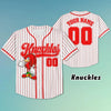 Personalized The Hedgehog Collection Baseball Jersey, Sonic Birthday Jersey Shirt, The Hedgehog Sonic Baseball Team Outfit