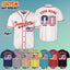 Custom Team Name And Number USA Baseball Jersey, Custom 4th of July Jersey Shirt, Patriotic Baseball Jersey, USA Jersey