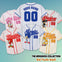 Personalized The Hedgehog Collection Baseball Jersey, Sonic Birthday Jersey Shirt, The Hedgehog Sonic Baseball Team Outfit
