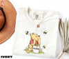 Comfort Colors Pooh Bear T-Shirt, Winnie The Pooh Shirt, Disney Trip Shirt, Pooh Bear Sweatshirt, Eating Honey Shirts, Disneyland Shirt