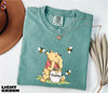 Comfort Colors Pooh Bear T-Shirt, Winnie The Pooh Shirt, Disney Trip Shirt, Pooh Bear Sweatshirt, Eating Honey Shirts, Disneyland Shirt