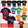 Personalized Team Name And Number Baseball Jersey, Custom Baseball Jersey Shirt, Baseball Jersey Uniform For Baseball Fans Baseball Lovers