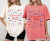 4th of July Bachelorette Party Shirts, American Bride, Coquette Bow Independence Day Shirt, Patriotic Bride, July Fourth Bach